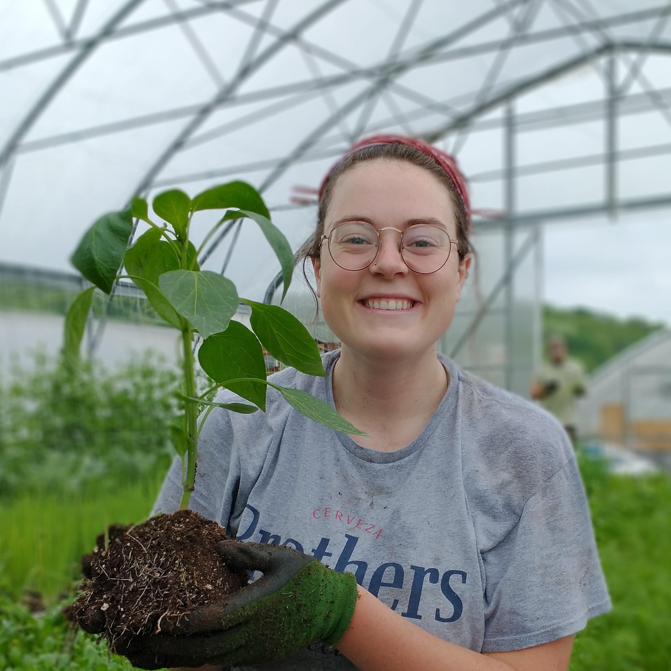 julia-holding-soilblock-in-high-tunnel